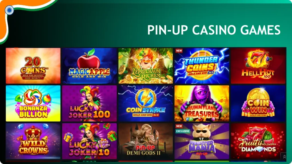 casino pin up game